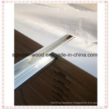 Slatwall MDF Panel with Aluminum Bar for Display